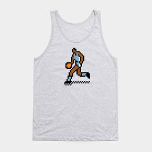 8-Bit Basketball - North Carolina Tank Top